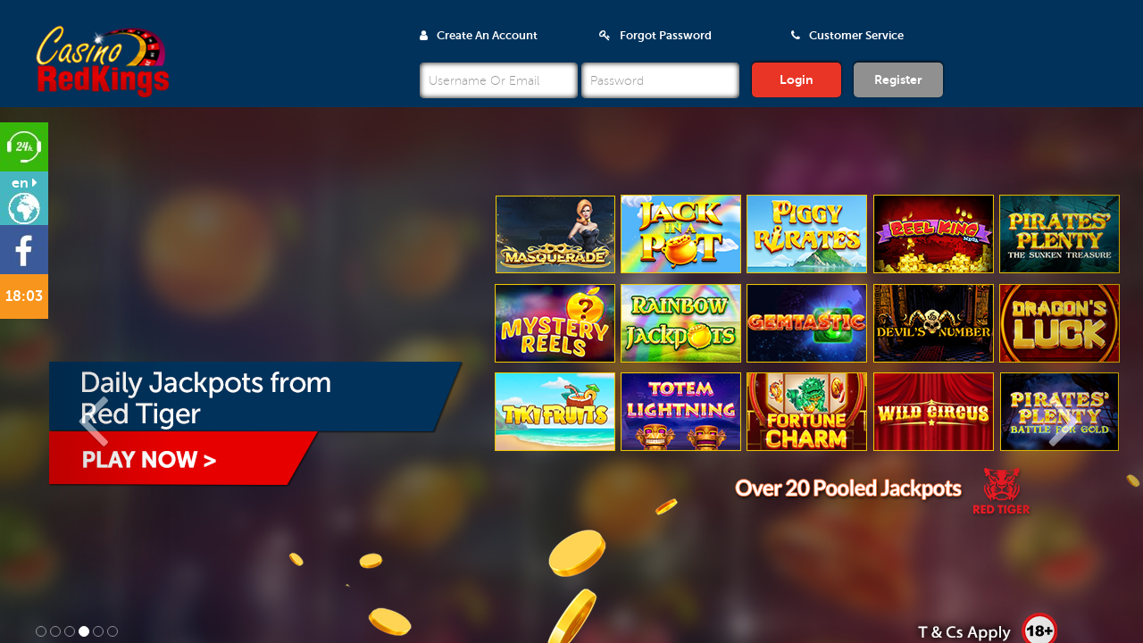 CasinoRedKings Screenshot CasinoRedKings Screenshot