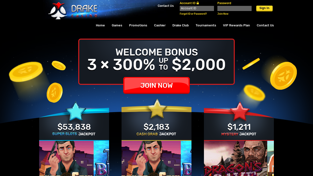 Drake Casino Screenshot Drake Casino Screenshot