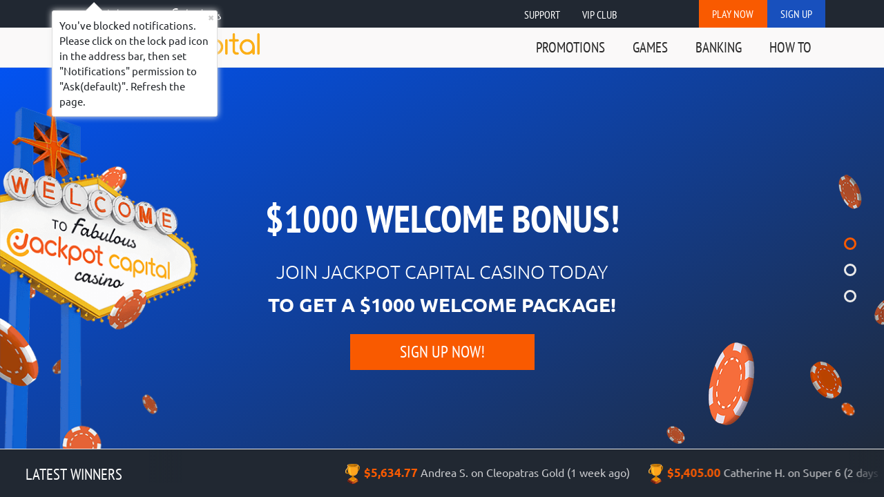 Jackpot Capital Screenshot Jackpot Capital Screenshot