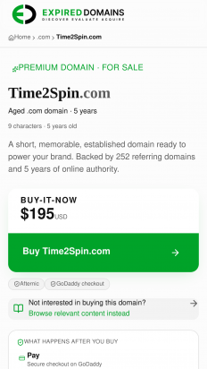Time2Spin Screenshot
