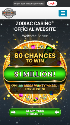 Zodiac Casino Screenshot