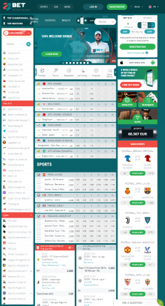 22 Bet Screenshot