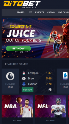 Ditobet Screenshot
