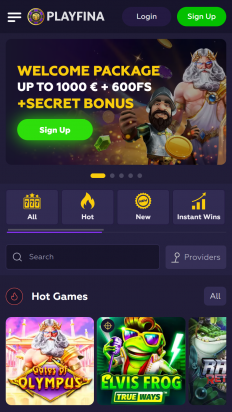 Playfina Screenshot