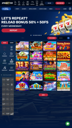 Spinbetter Screenshot