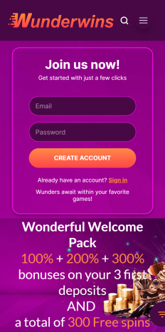 Wunderwins Screenshot