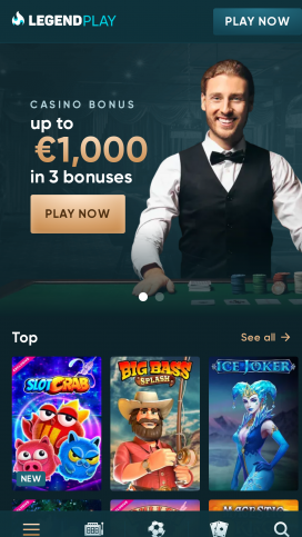 Legendplay Apps Homepage