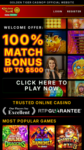 Golden Tiger Apps Homepage