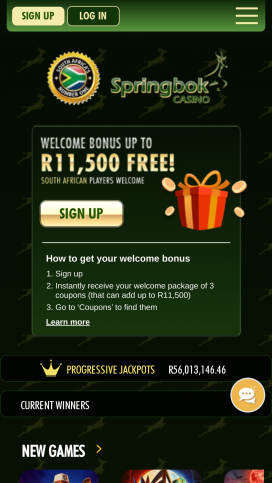 Springbok Apps Homepage
