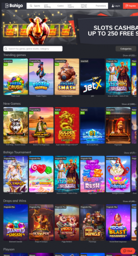Bahigo Casino Apps Homepage