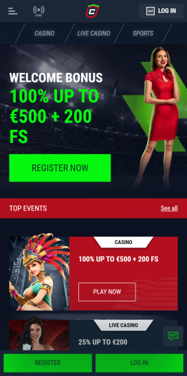 Aplicaciones de Casinado Homepage