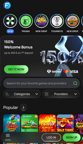 Flagman Casino Apps Homepage