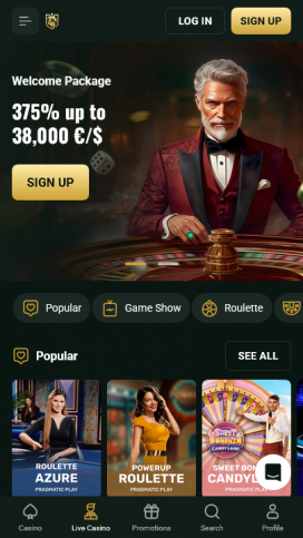 Goldex Casino Apps Homepage