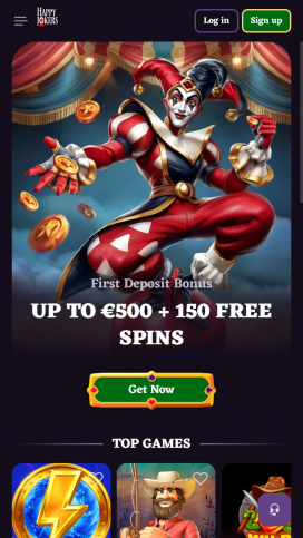 HappyJokers Apps Homepage