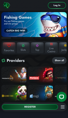 J8de Casinos Homepage