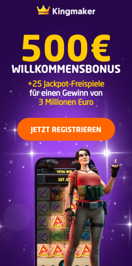 KingMaker Casino-apper Homepage