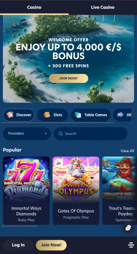 Lucky Dreams-apper Homepage