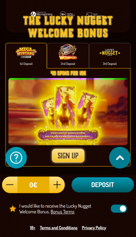 Lucky Nugget Apps Homepage