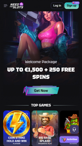 NeedForSlots Apps Homepage