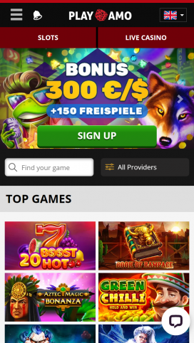 Playamos Homepage