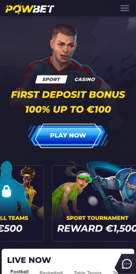 Powbet Apps Homepage