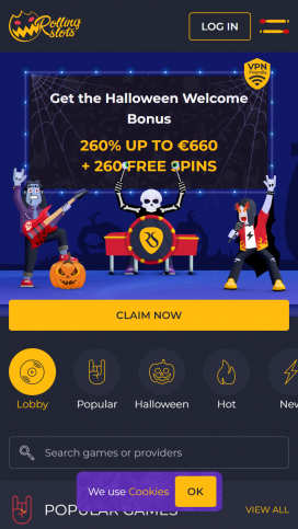 RollingSlots Casino Apps Homepage