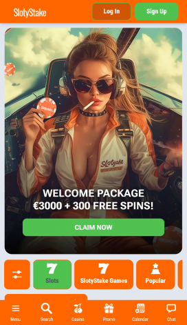 SlotyStake Apps Homepage