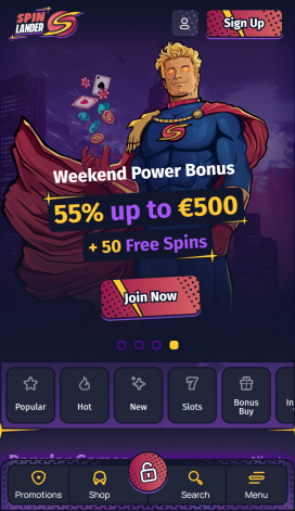 Spinlander Apps Homepage