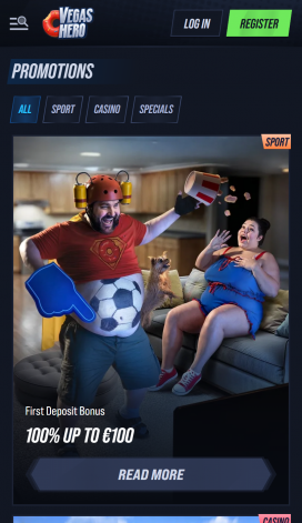 VegasHeros Homepage