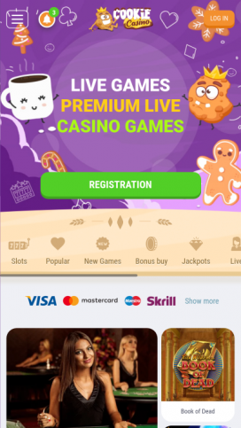 CookieCasinos Homepage