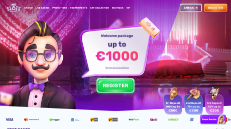 Aplicaciones de SlotsPalace Homepage