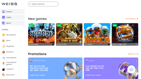 weiss.bets Homepage