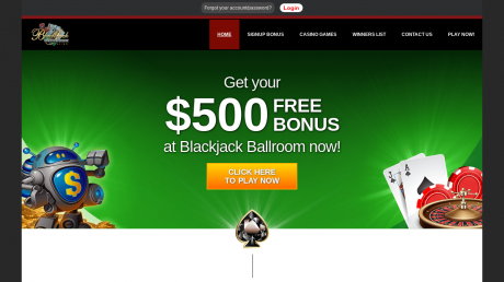 BlackJack Ballroom Casinos Homepage