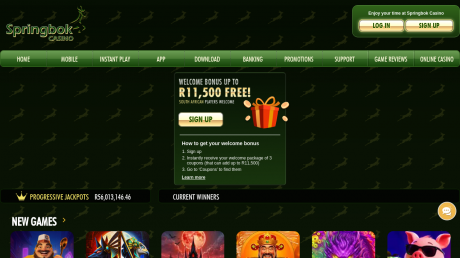 Springboks Homepage