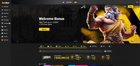 Betibets Homepage