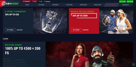 Aplicaciones de Casinado Homepage