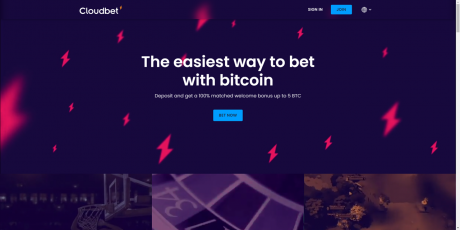 Aplicaciones de Cloudbet Homepage