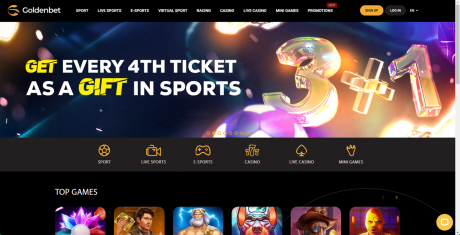 Goldenbet Casinos Homepage