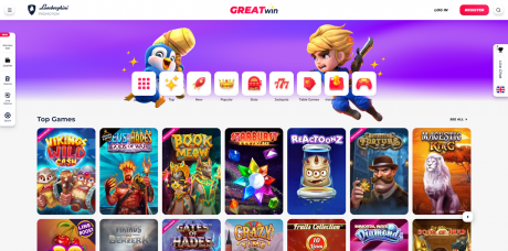 App di Greatwin Casino Homepage