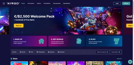 Kirgo Casinos Homepage