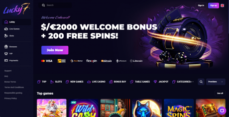 Lucky7evens Homepage