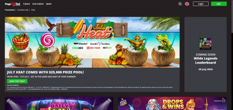 Magic Reds Homepage