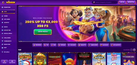 Midarion Casinos Homepage
