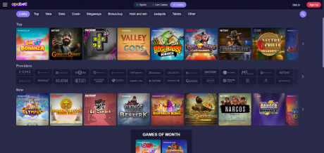 OpaBets Homepage