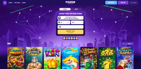 Polestar Casinos Homepage