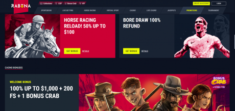 App di Rabona Casino Homepage