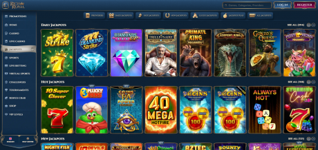 RichRoyal Casinos Homepage