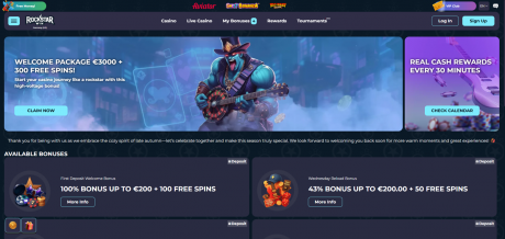 RockstarWins Homepage