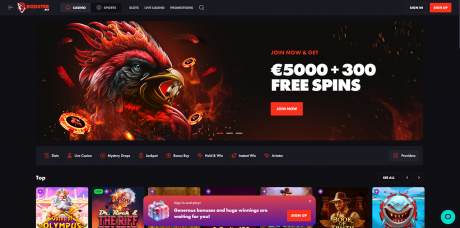 Rooster.bet-apper Homepage