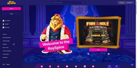 RoySpinss Homepage